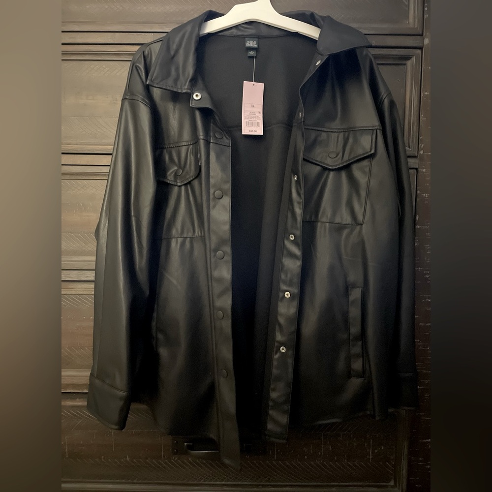 Leather jacket